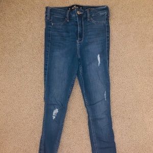 hollister high rise jean legging